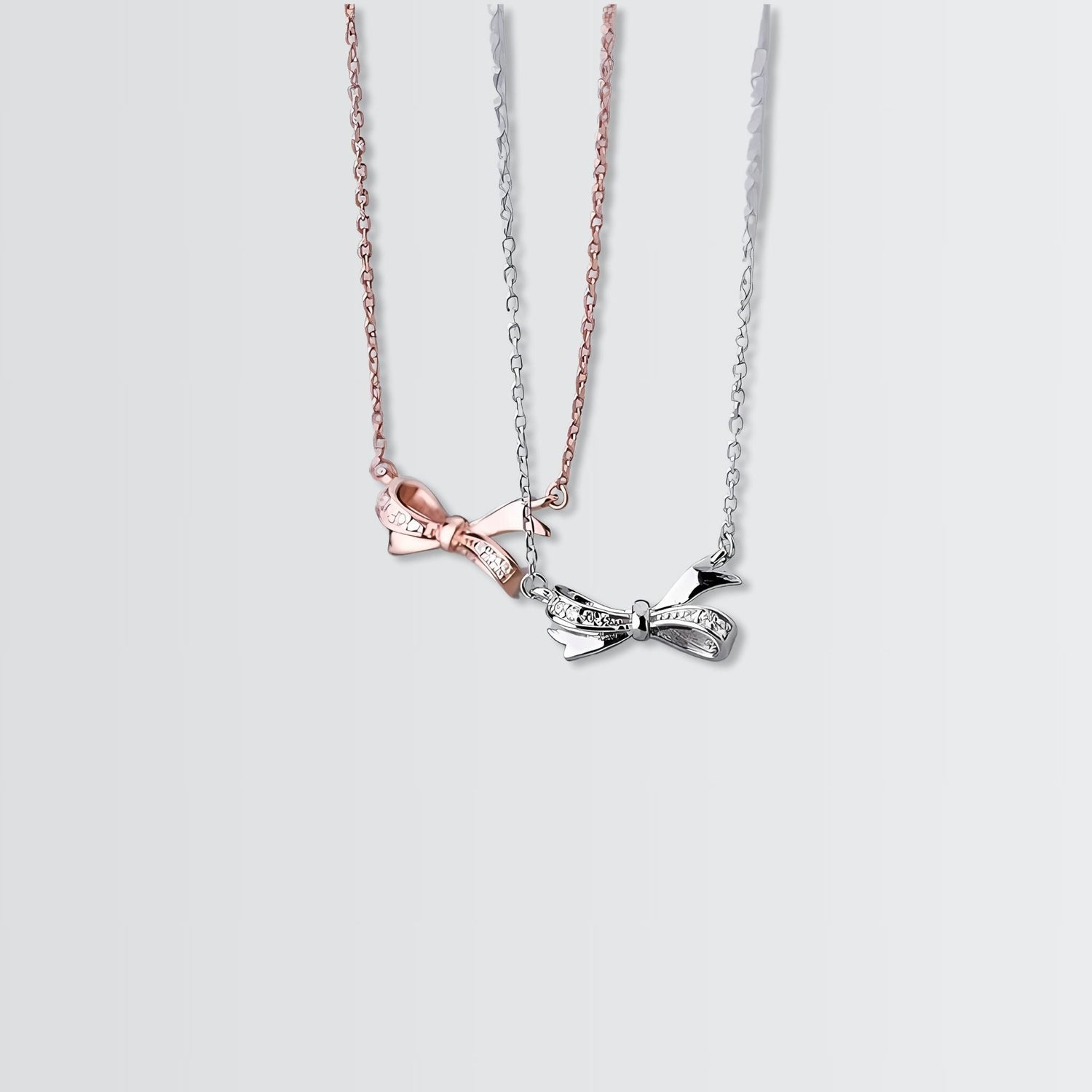 Elite Bow Knot Minimal Necklace