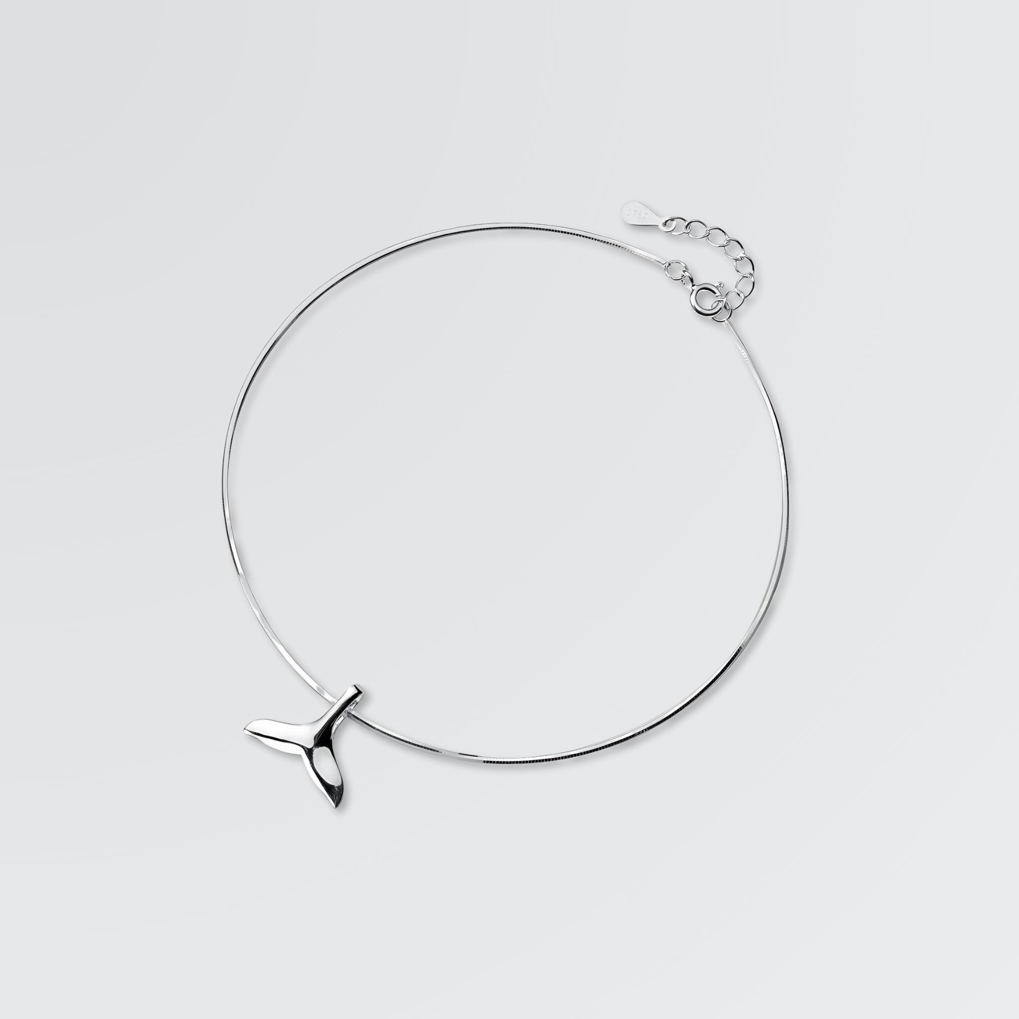 Lovely Dolphin Tail Anklet