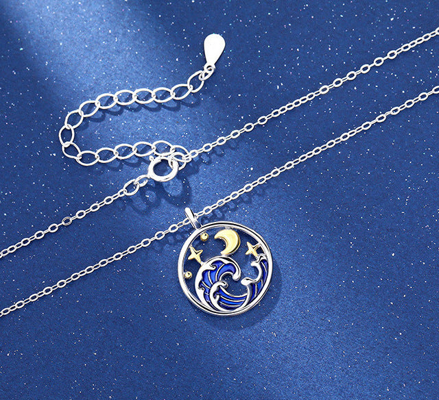 Chasing Horizons Together Couple Necklace