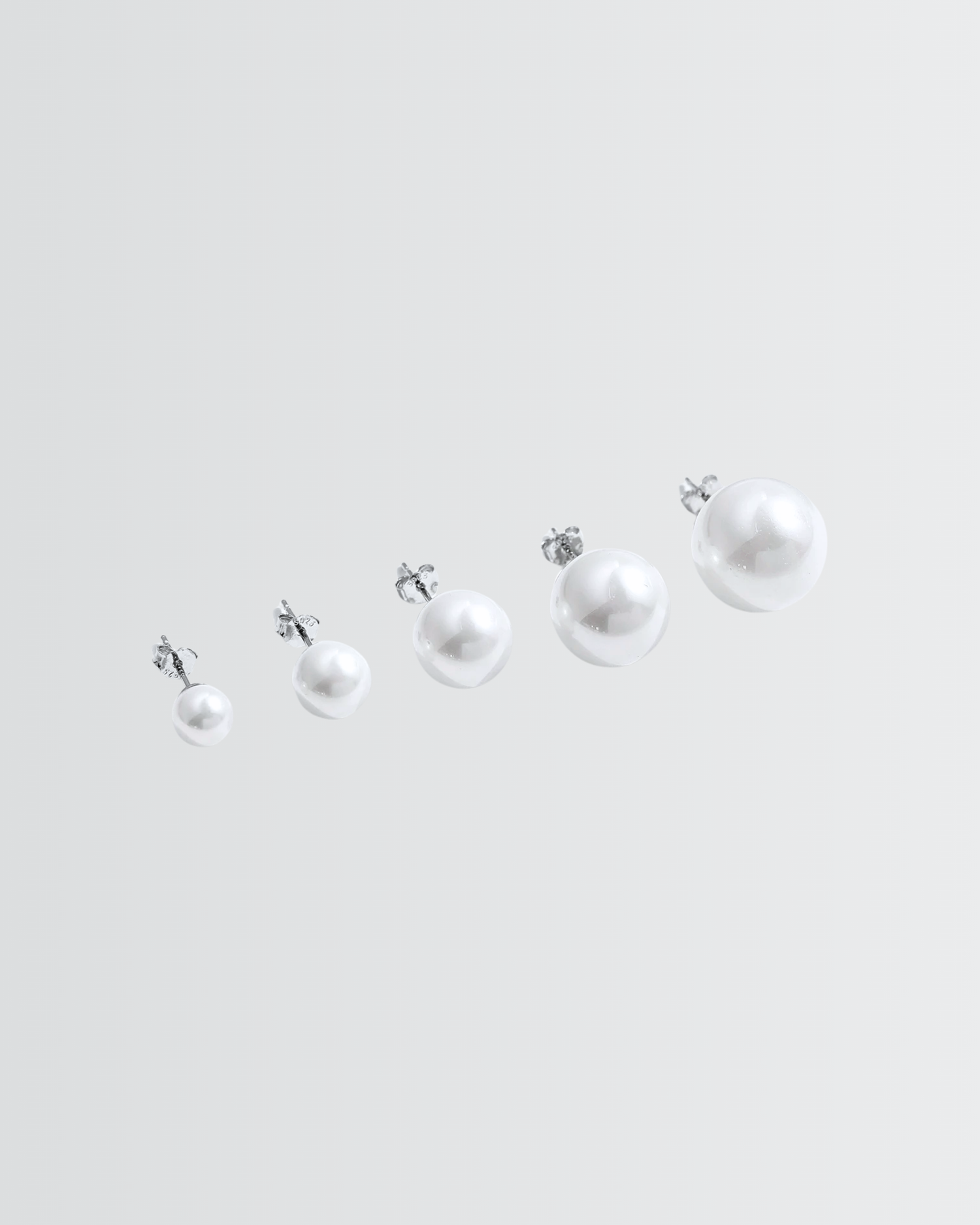 Gleaming Pearl Studs