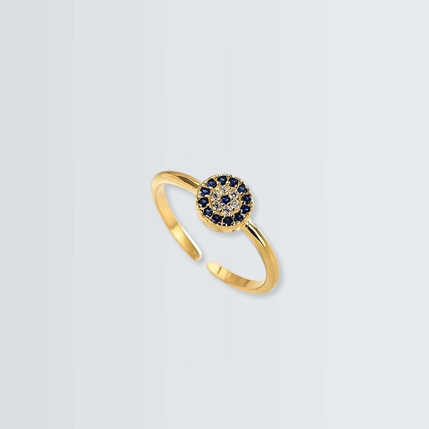 Mere Evil Eye Minimal Ring