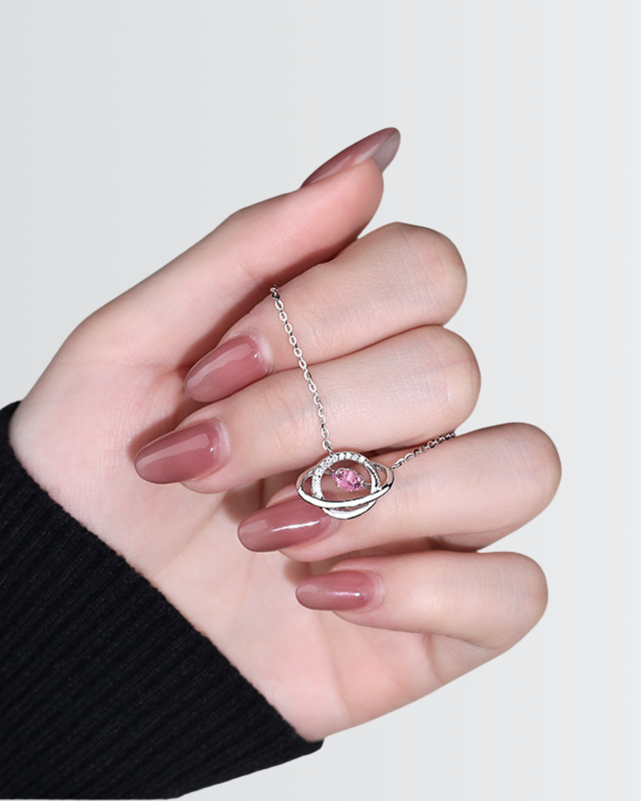 Orbiting You Love Necklace