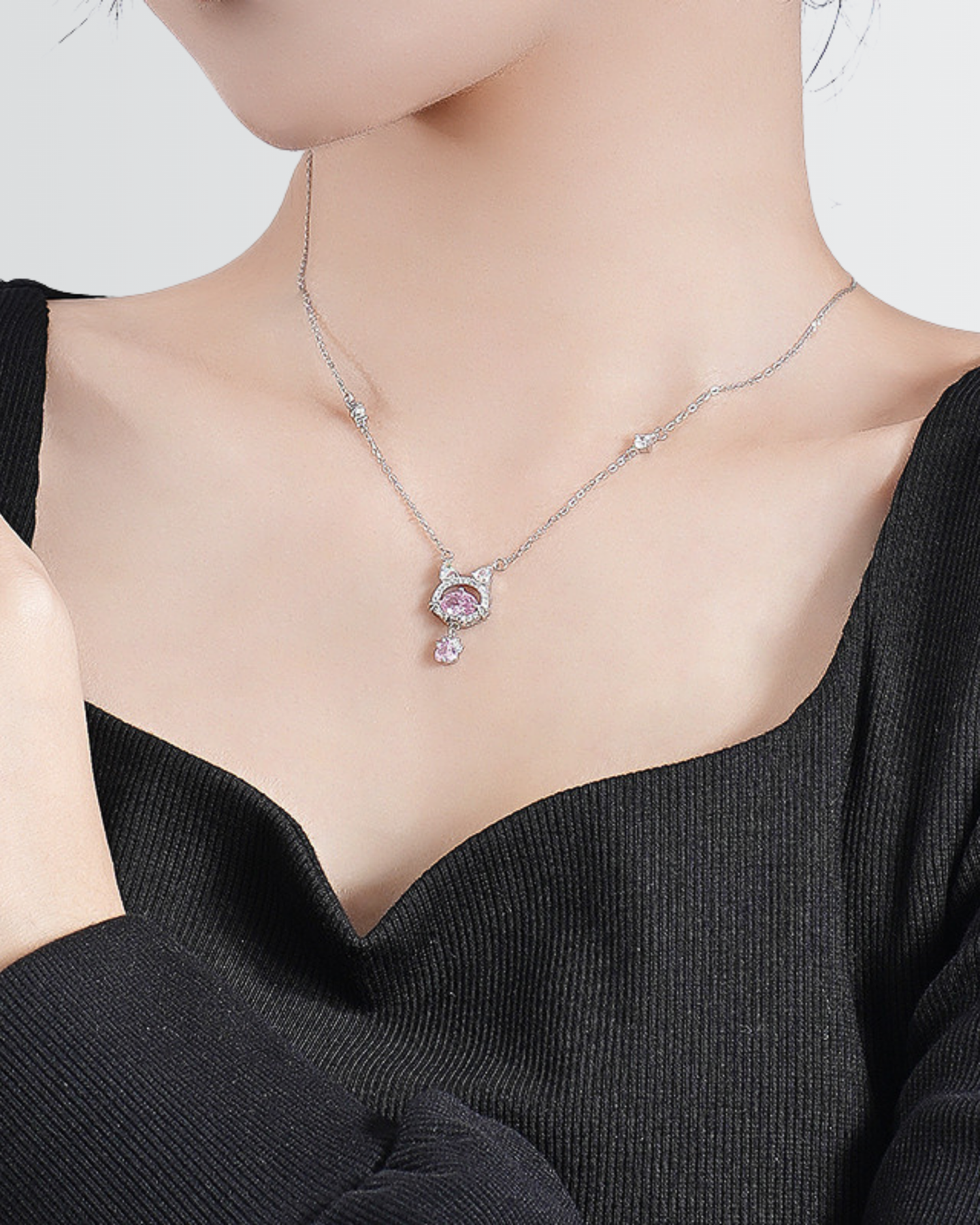 My Heart Meows For You Necklace