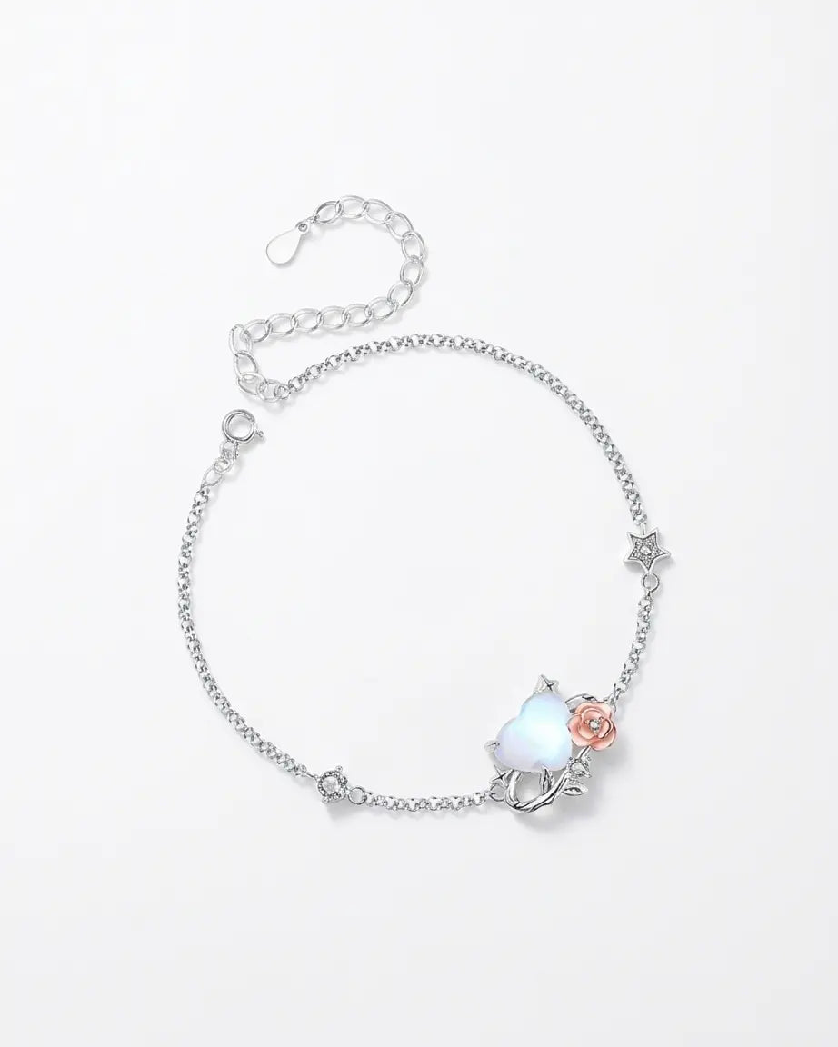 A Heartbeat You Can Wear Bracelet -  Silver Bracelet by BLINGLANE