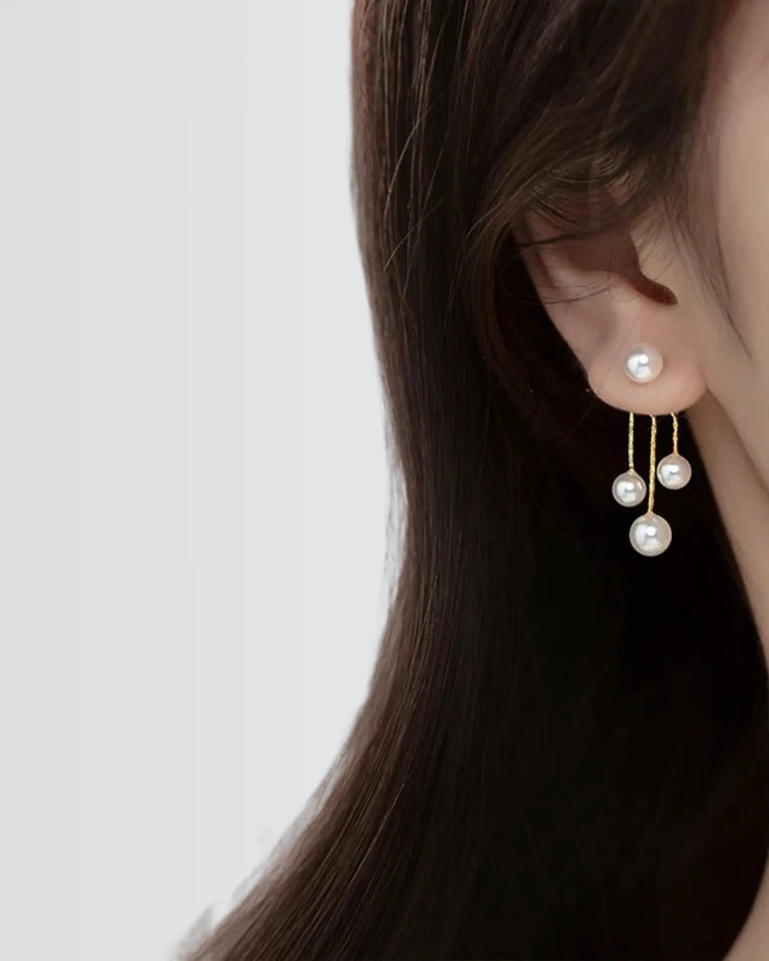 All You Need Is Pearl Earrings -  Silver Earrings by BLINGLANE