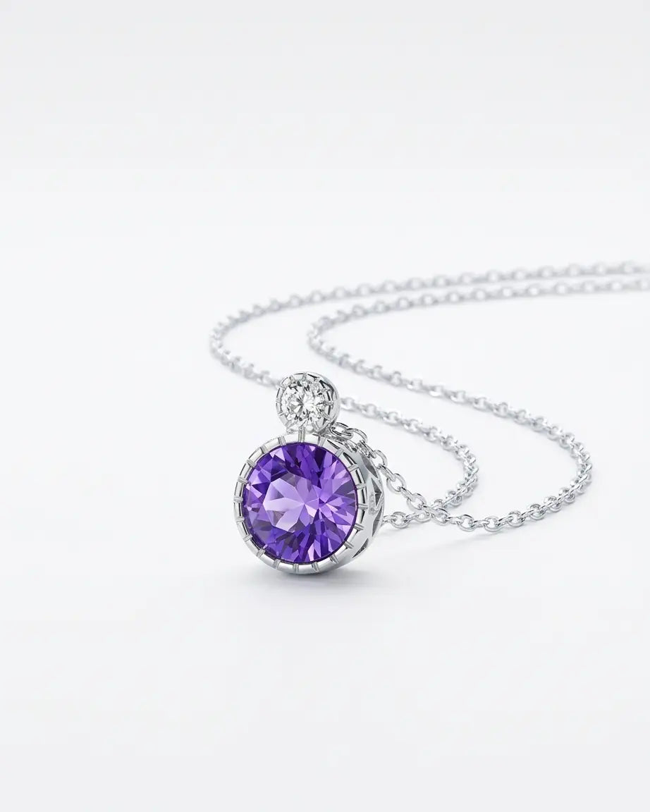 Bespoke Spark Necklace -  Silver Necklace by BLINGLANE