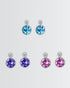 Bespoke Spark Studs -  Silver Earrings by BLINGLANE