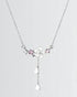 Bloom In Your Own Sparkle Necklace -  Silver Necklace by BLINGLANE