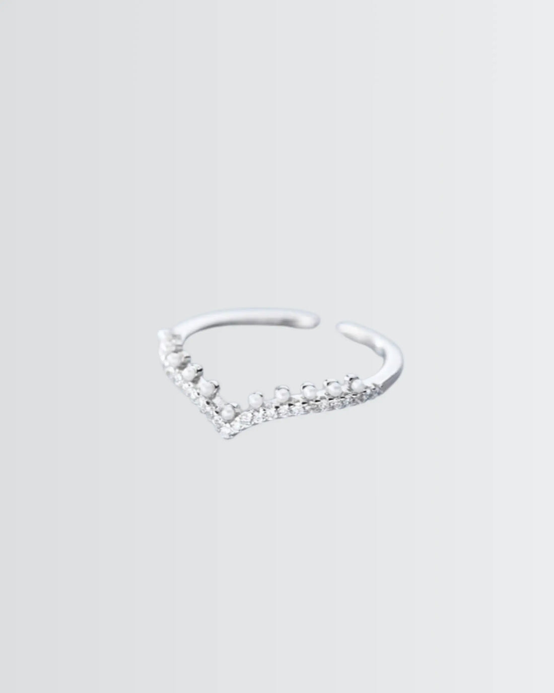 Born To Shine Minimal Ring - Silver Rings by BLINGLANE