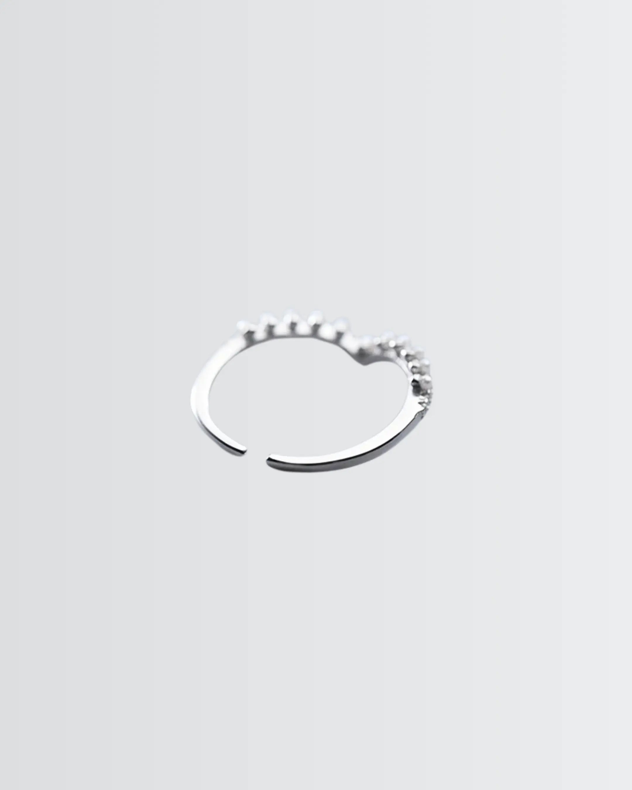Born To Shine Minimal Ring -  Silver Rings by BLINGLANE