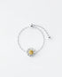 Dahlia Elite Chain Ring -  Silver Ring by BLINGLANE