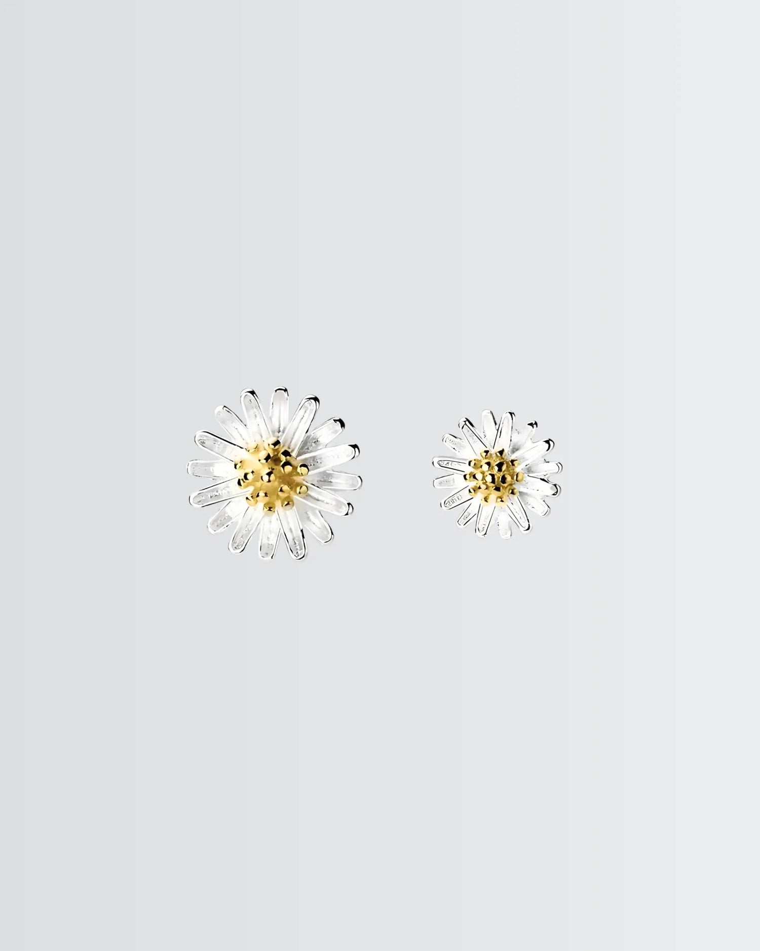Dahlia Elite Studs -  Silver Earrings by BLINGLANE