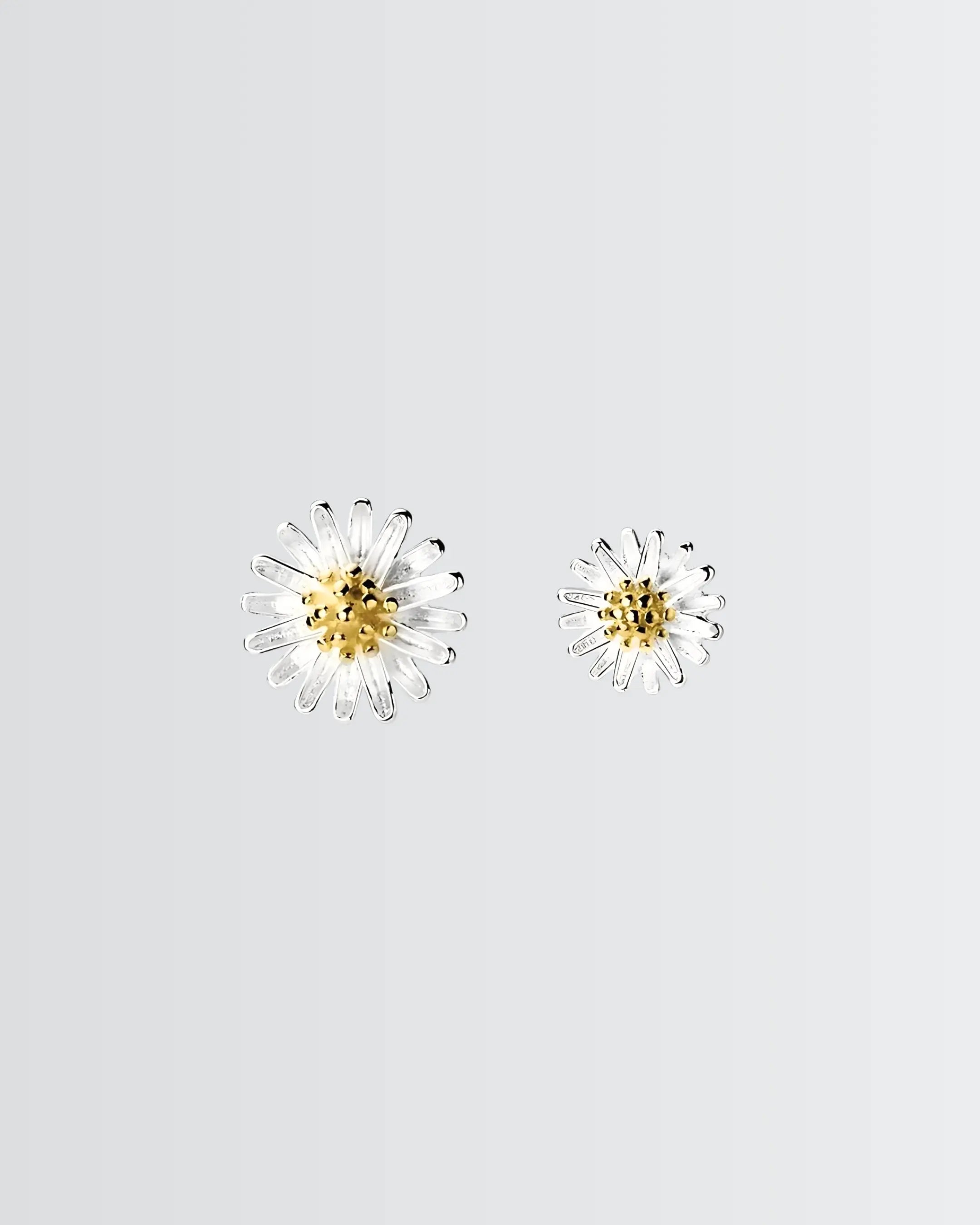 Dahlia Elite Studs -  Silver Earrings by BLINGLANE