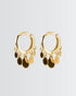 Dainty Dazzle Hoops -  Silver Earrings by BLINGLANE