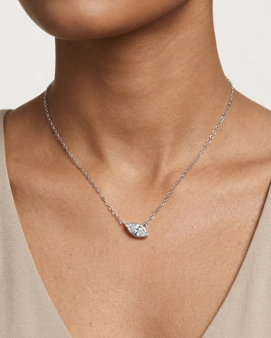 Designed to be Yours Forever Necklace -  Silver Necklace by BLINGLANE