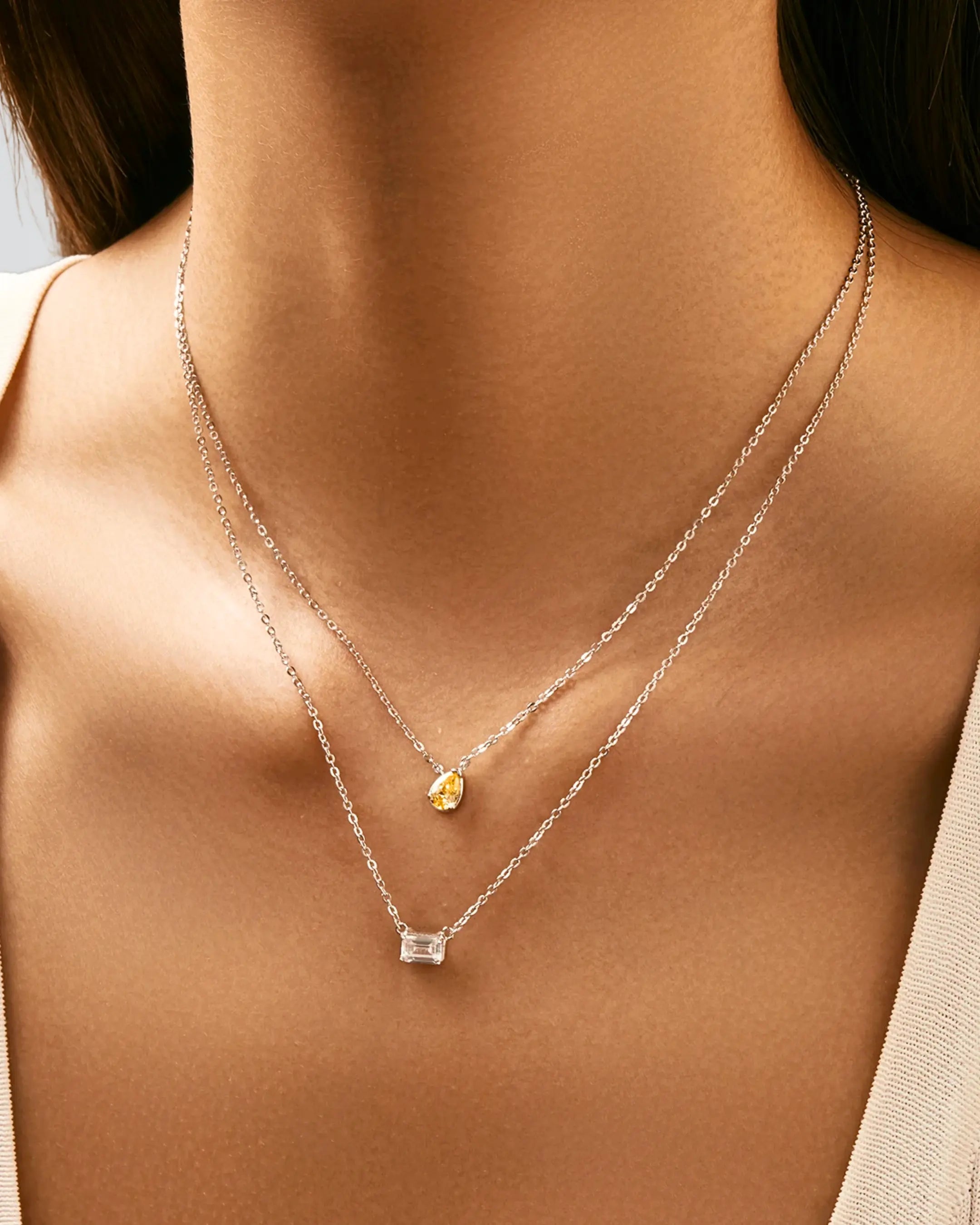 Designed to be Yours Forever Necklace -  Silver Necklace by BLINGLANE