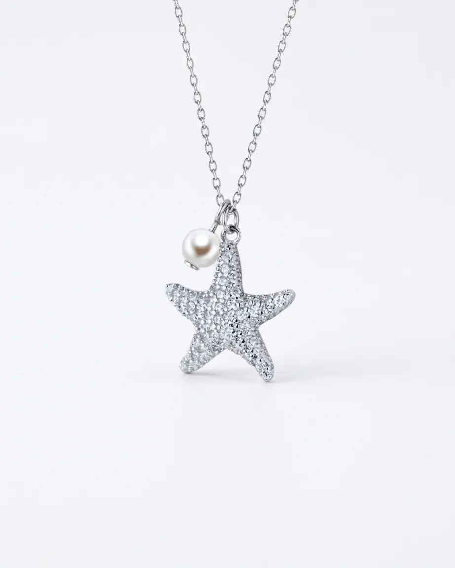 Destined To Shine Minimal Necklace - Silver Necklace by BLINGLANE