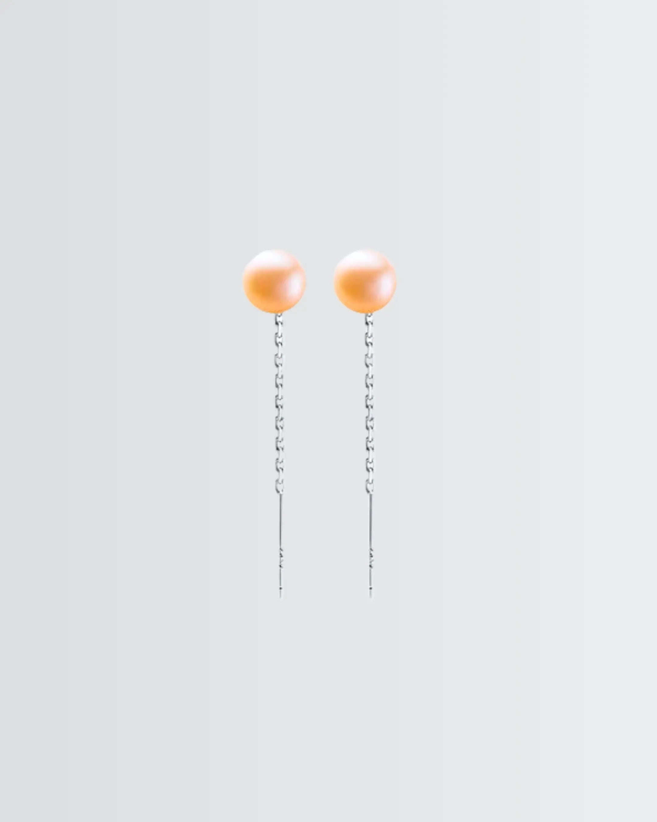 Elegance in Every Pearl Drop Earrings -  Silver Earrings by BLINGLANE