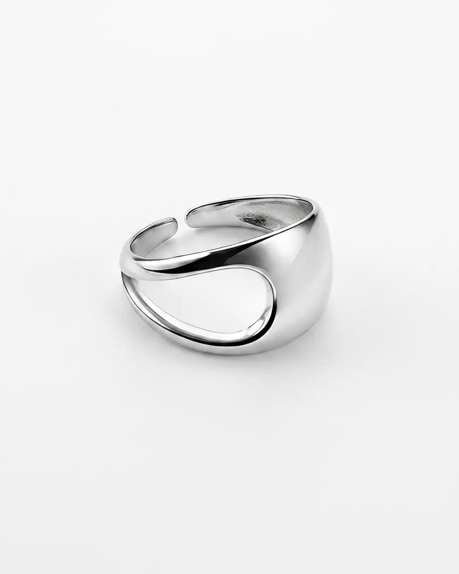 Erratic Bling Rings - Silver Ring by BLINGLANE
