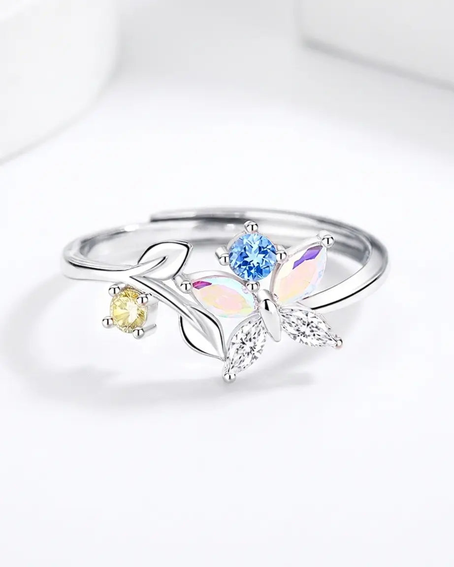 Eternal Embrace Ring -  Silver Ring by BLINGLANE