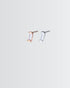 Fine Edge Elite Studs -  Silver Earrings by BLINGLANE