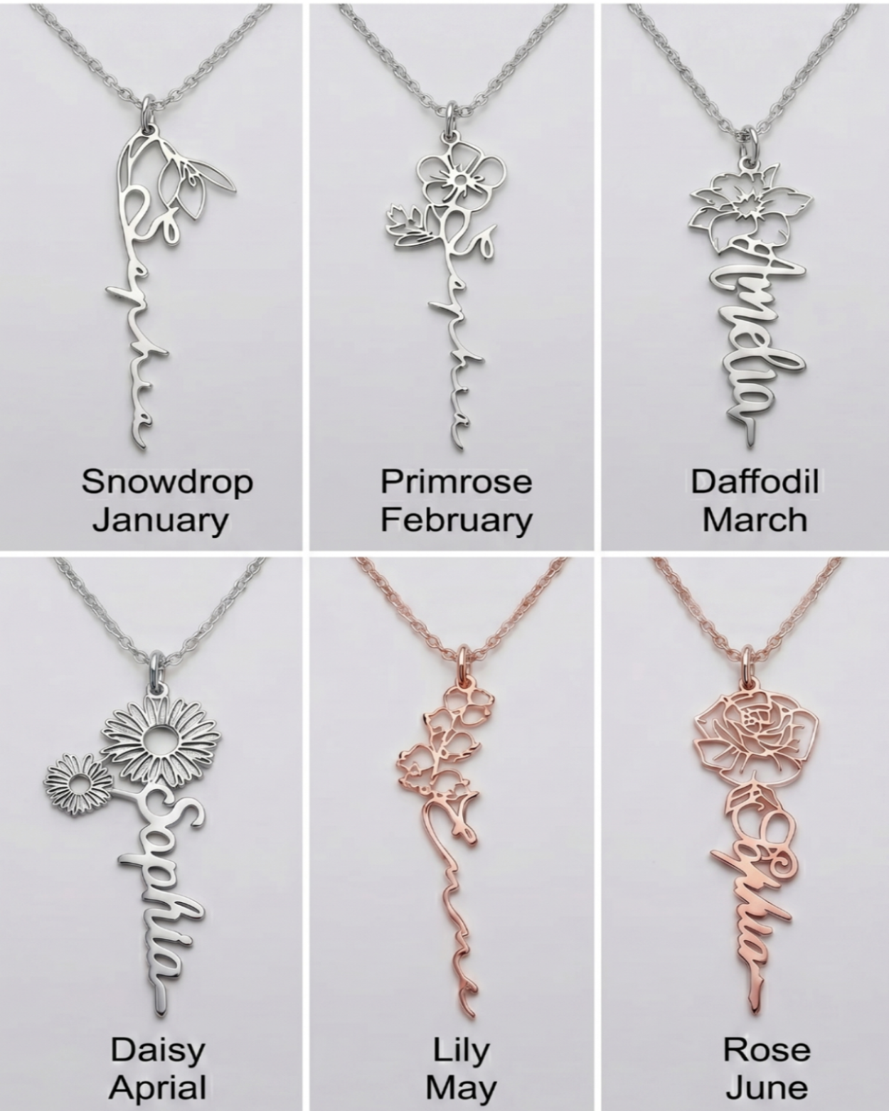 Personaliza tu collar con nombre