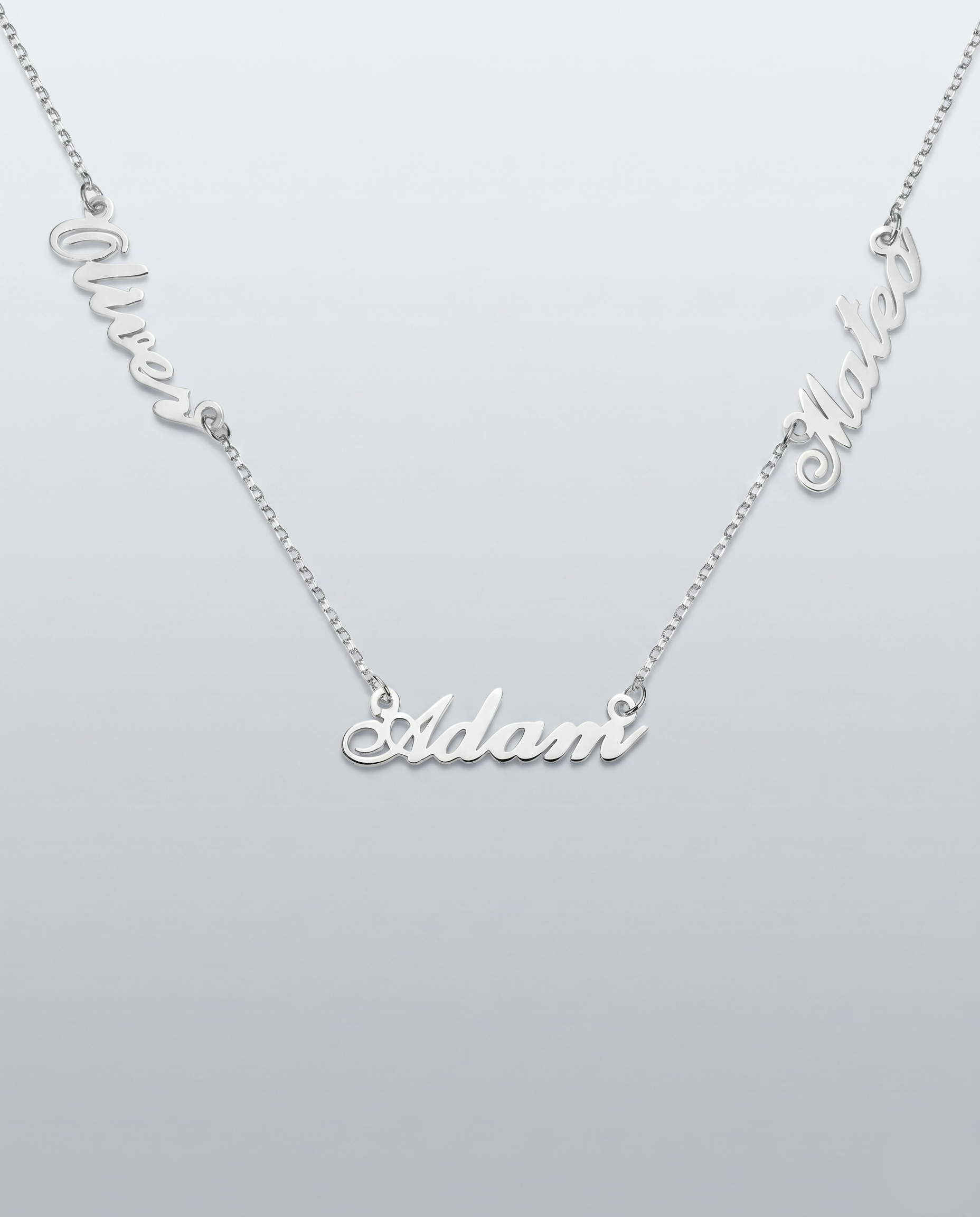 Personalize Three Names Necklace - jewellery by BLINGLANE