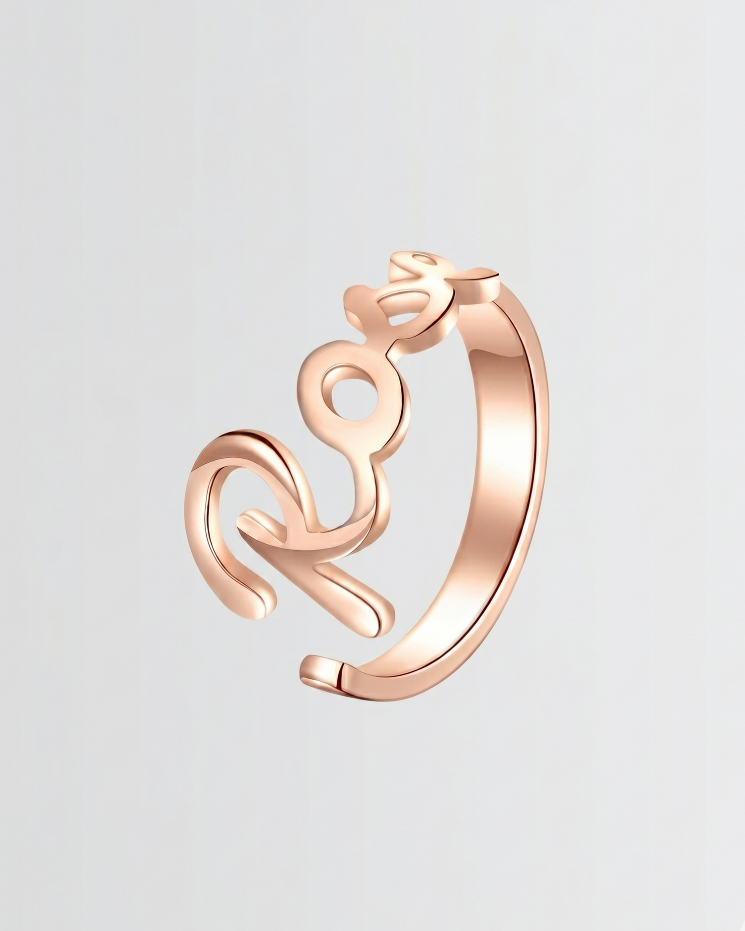 Personalize Your Name Bold Ring - jewellery by BLINGLANE