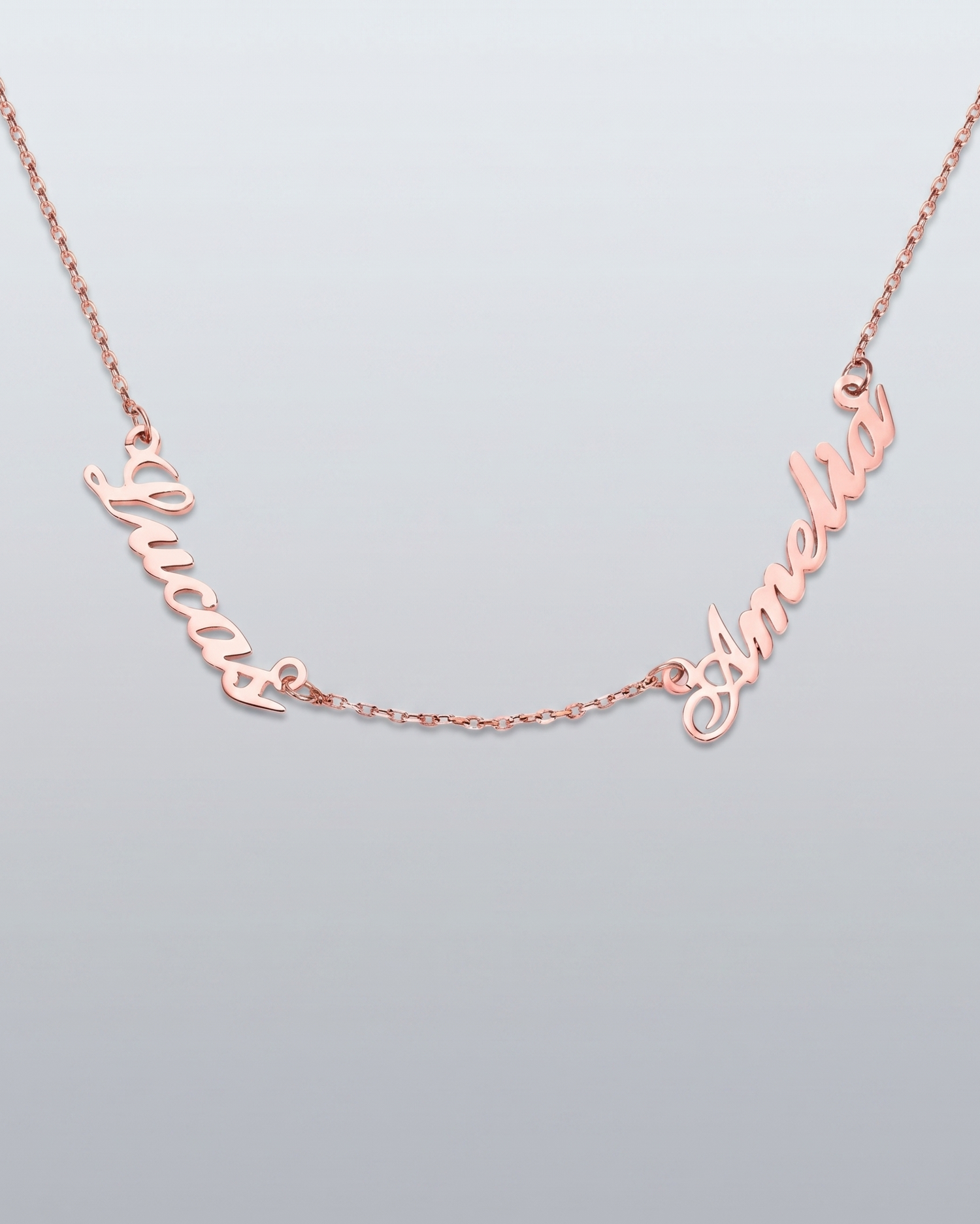 Personalize Two Names Necklace - jewellery by BLINGLANE