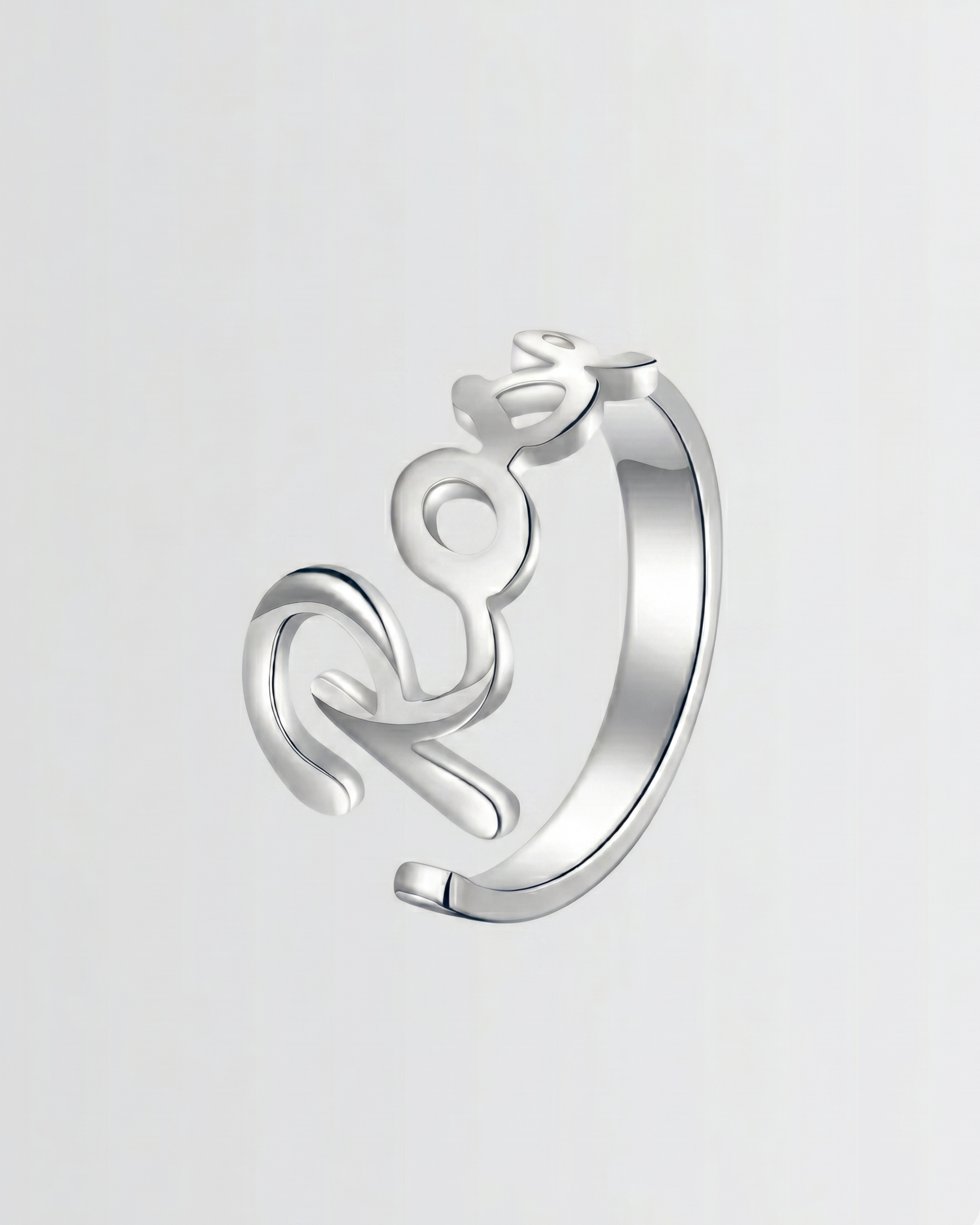 Personalize Your Name Bold Ring - jewellery by BLINGLANE