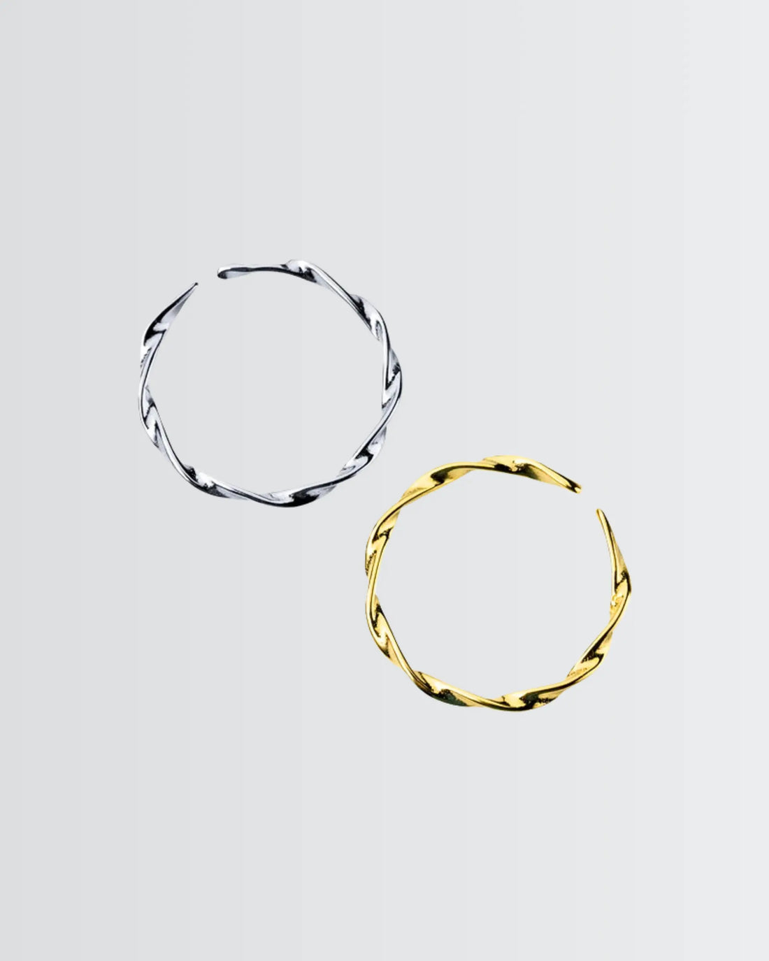 Gorgeous Curves Minimal Ring - Silver Ring by BLINGLANE