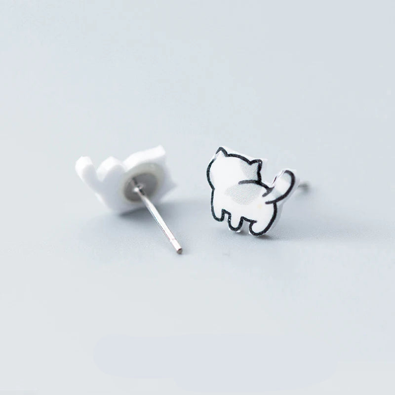 My Cute Kitty Studs