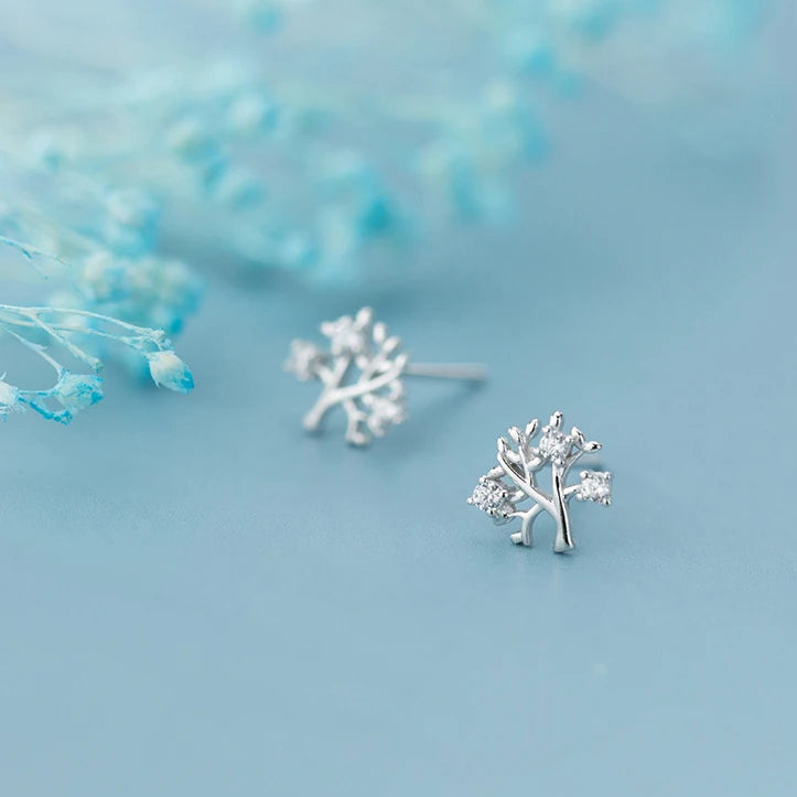 Blush In Bloom Minimal Studs