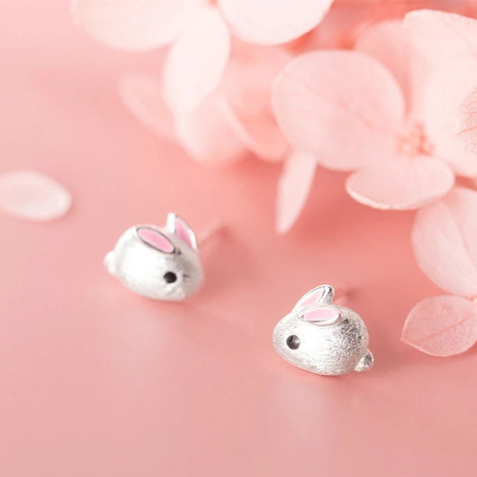 Fluffy Bunny Mini Studs