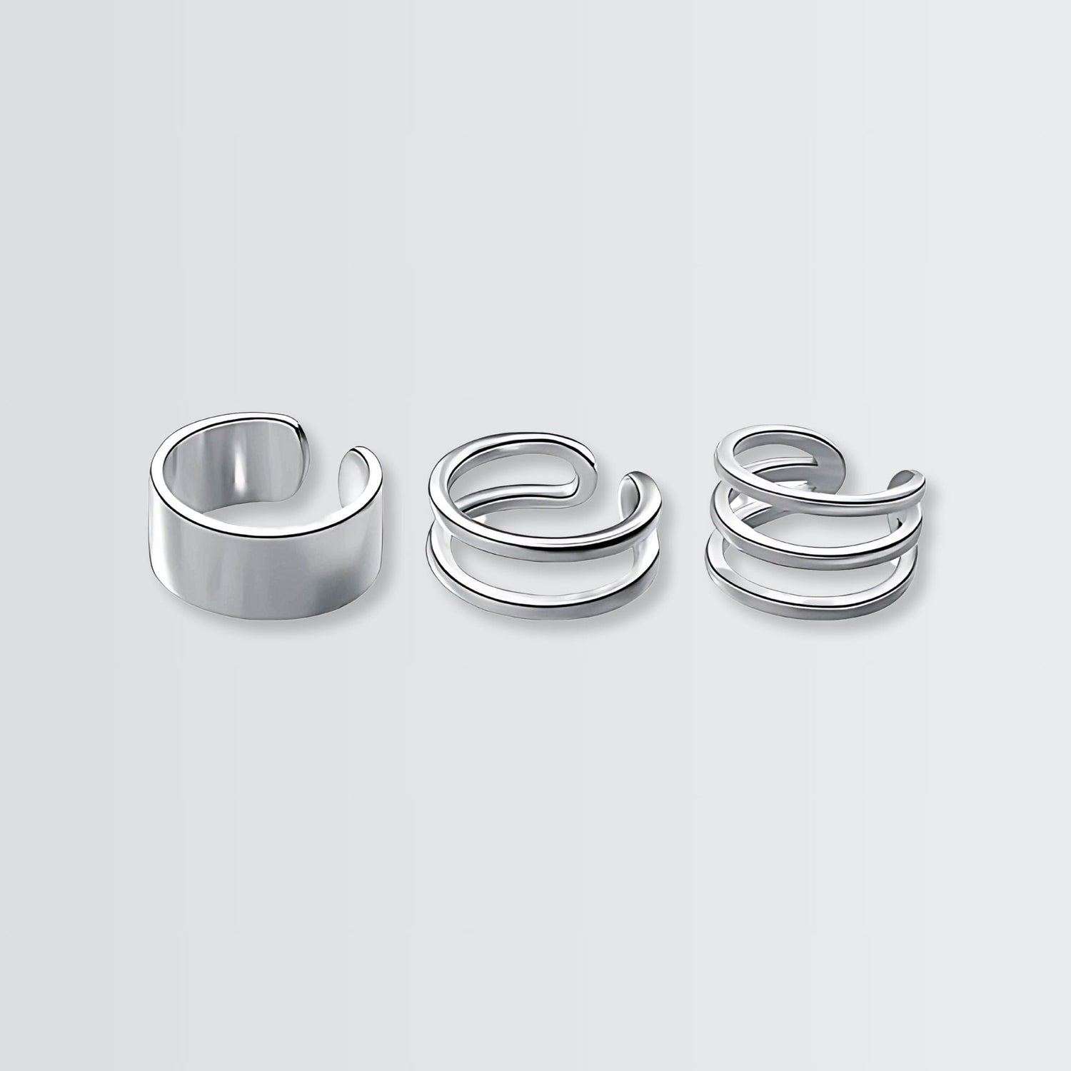 Snazzy Chic Huggie Ear Cuffs