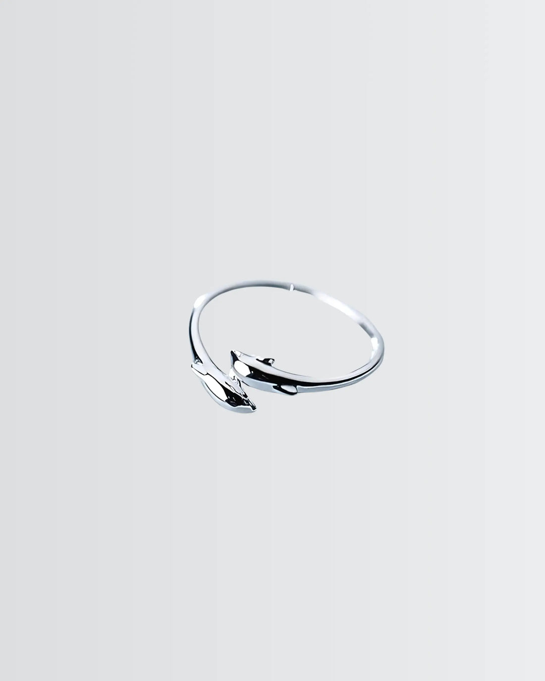 Leaping Through Seas Ring - Silver Ring by BLINGLANE