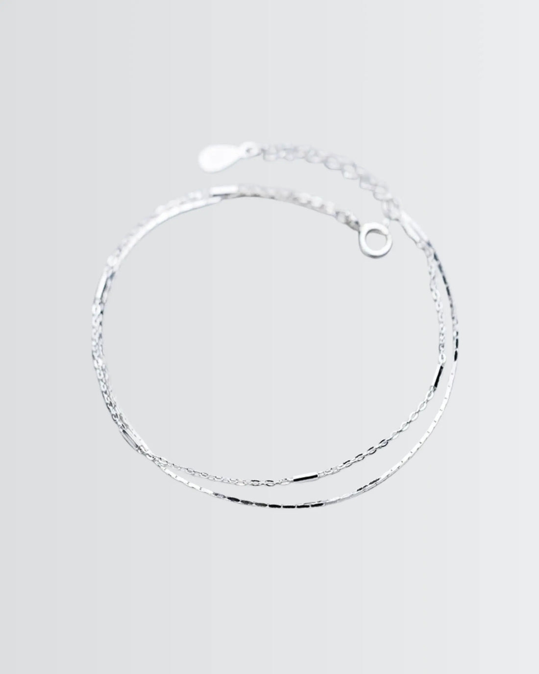 Luxe Lines Minimal Bracelet - Silver Bracelet by BLINGLANE