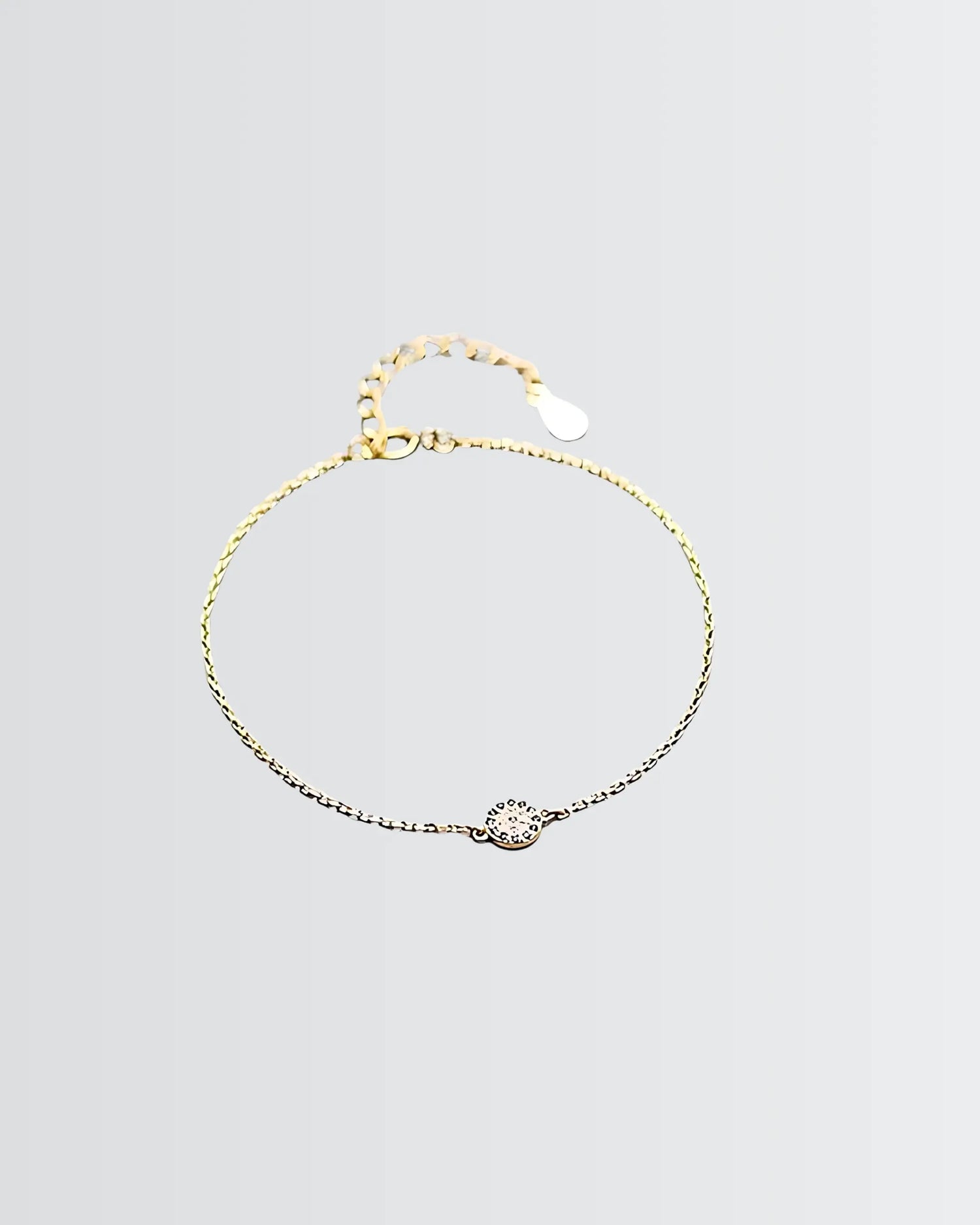 Mere Evil Eye Minimal Bracelet -  Silver Bracelet by BLINGLANE