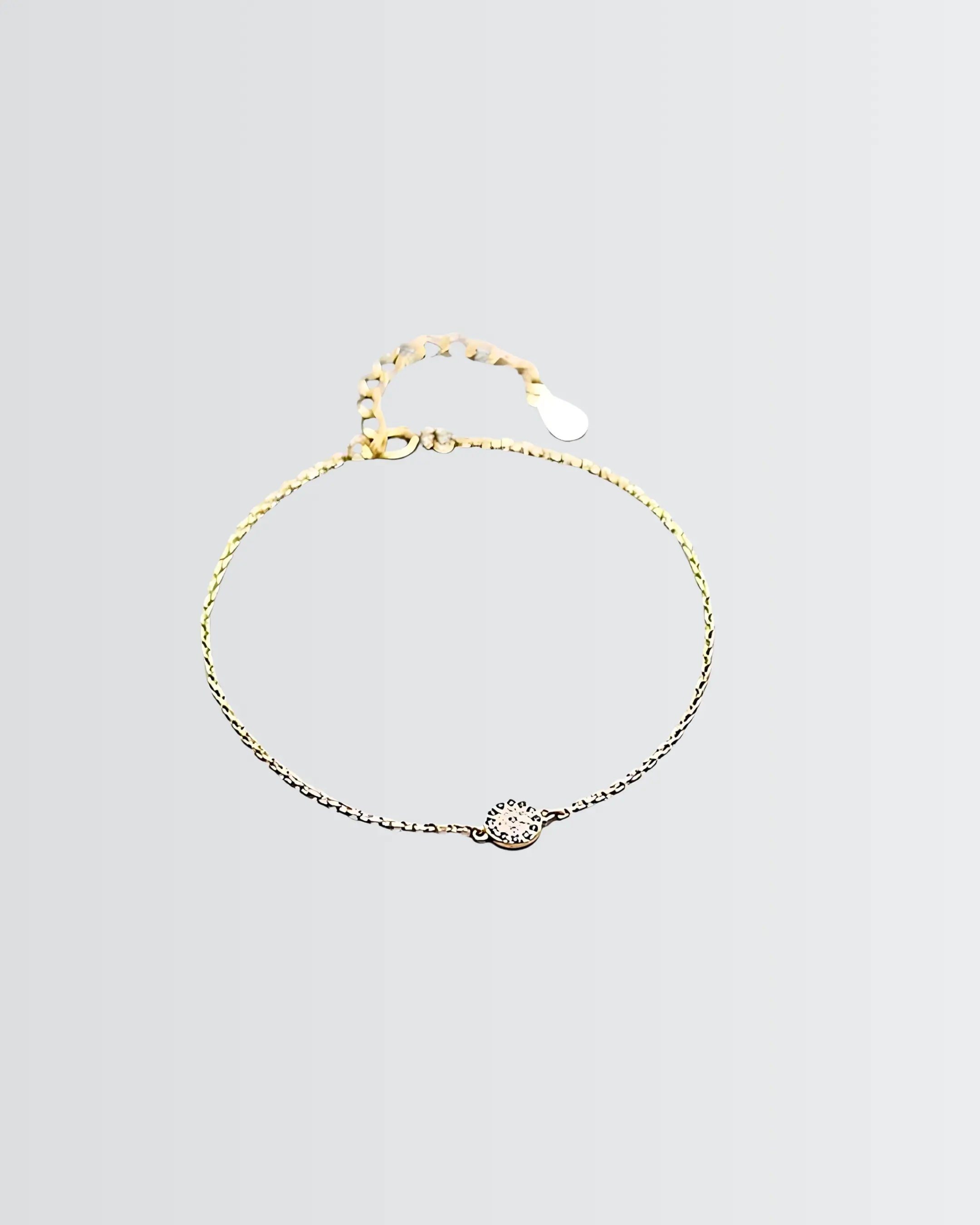 Mere Evil Eye Minimal Bracelet -  Silver Bracelet by BLINGLANE