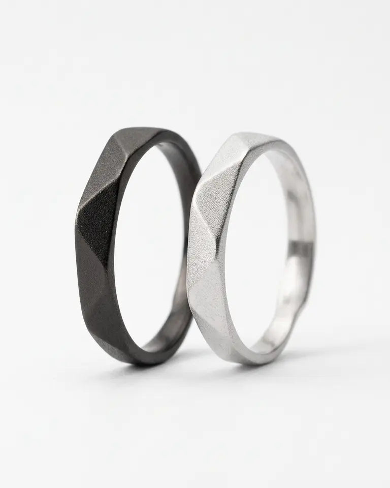My Everlasting Love For You Love bands -  Silver Rings by BLINGLANE