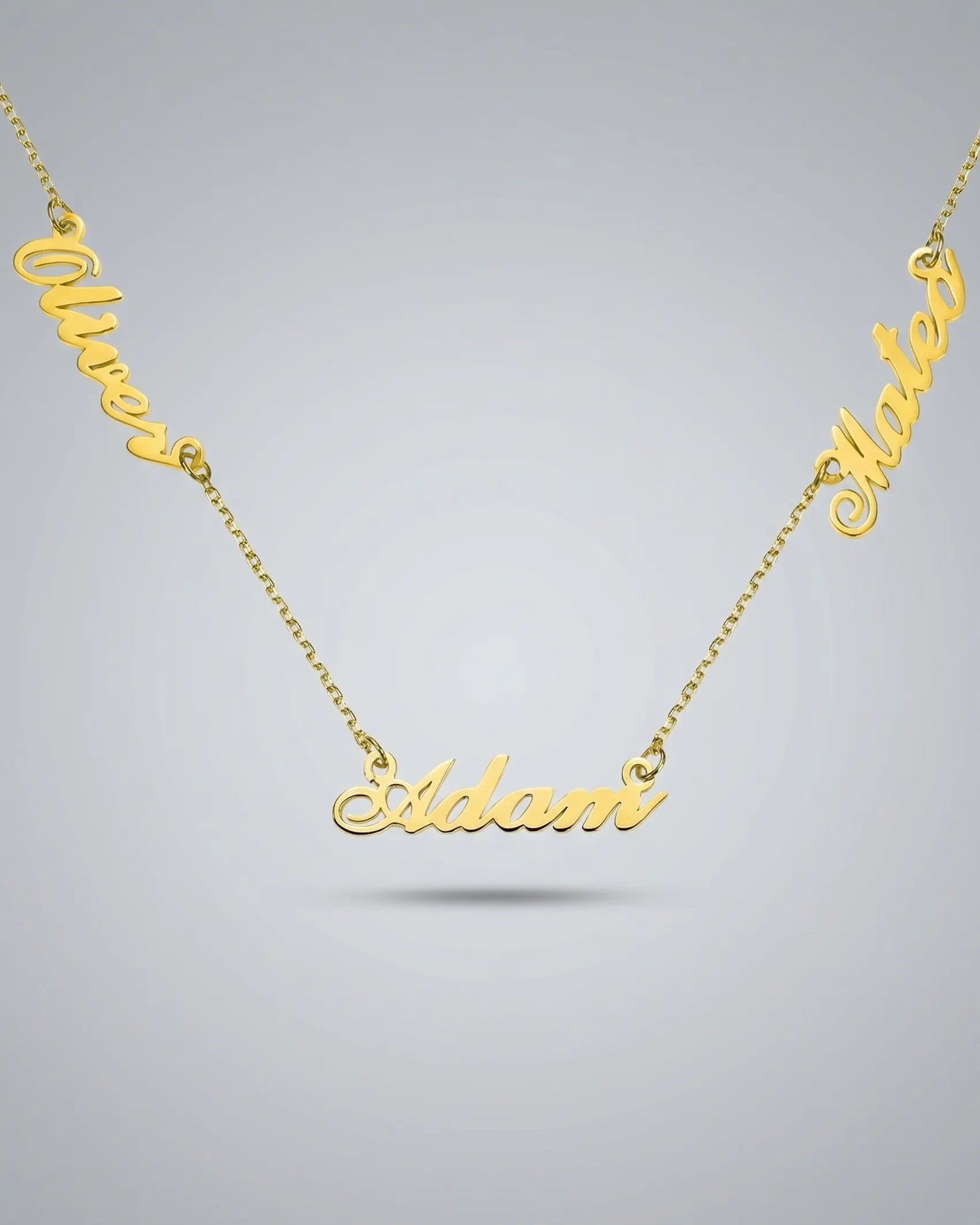 Personalize Three Names Necklace -  Fashion Necklace by BLINGLANE