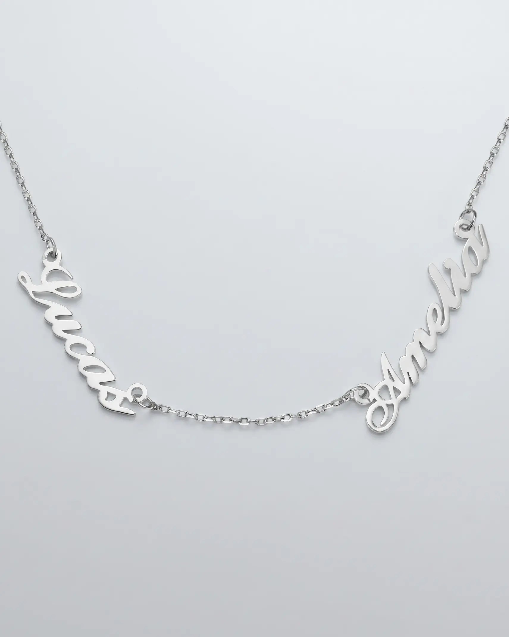 Personalize Two Names Necklace -  Fashion Necklace by BLINGLANE