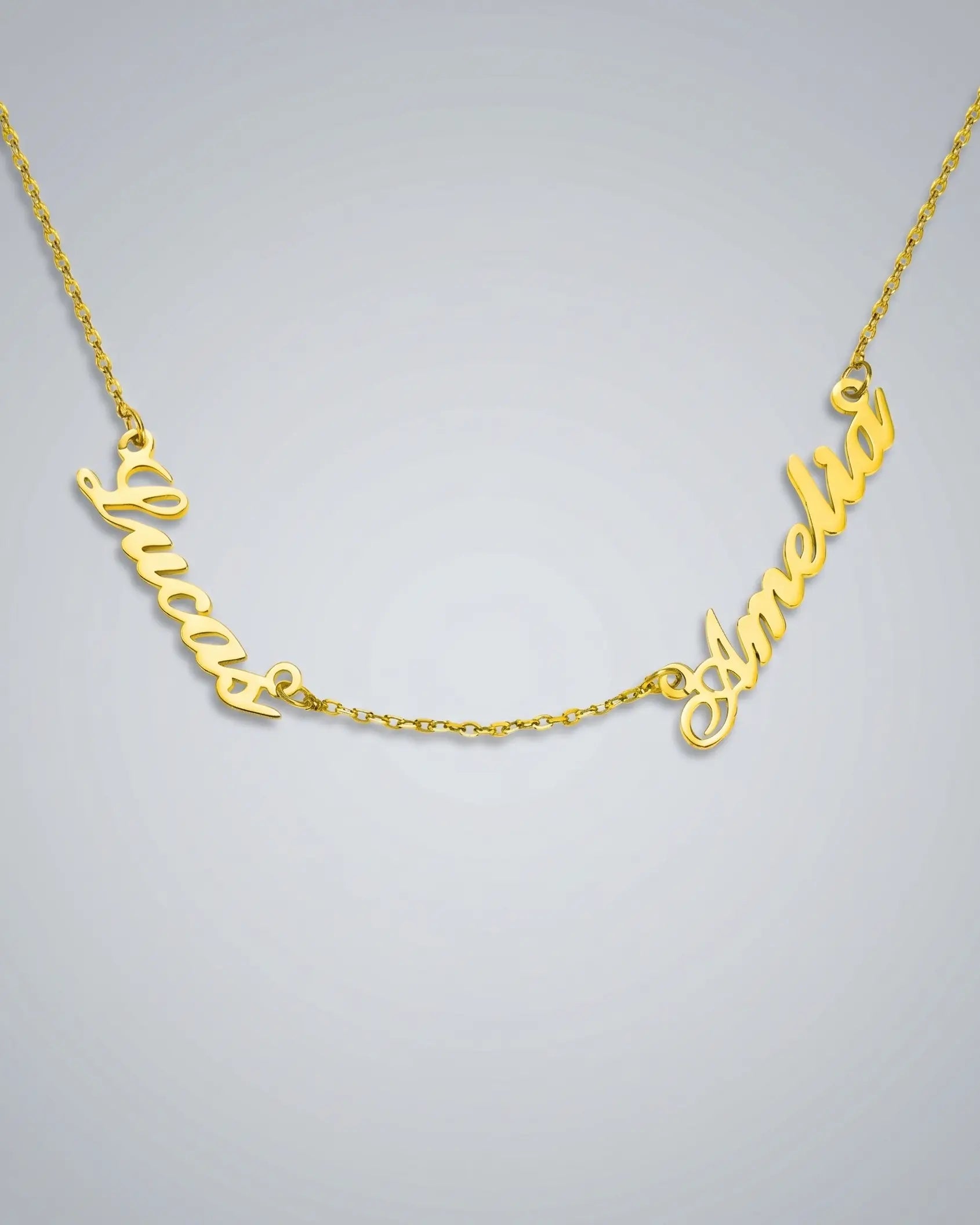 Personalize Two Names Necklace -  Fashion Necklace by BLINGLANE