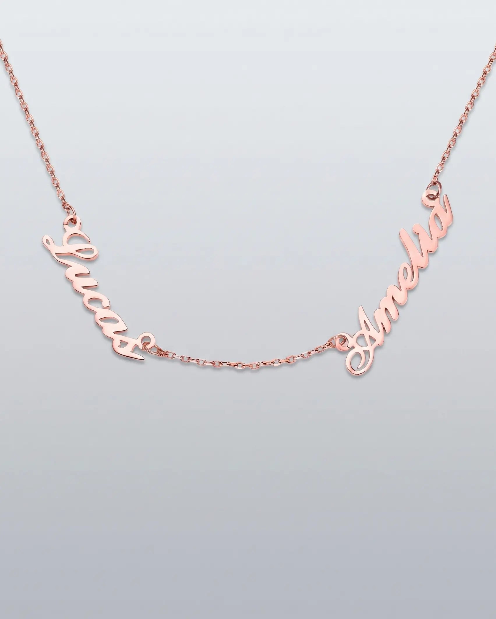 Personalize Two Names Necklace -  Fashion Necklace by BLINGLANE