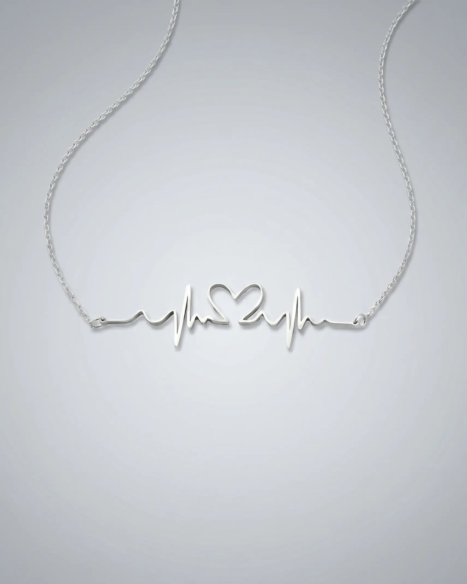 Personalize Your ECG Heart Lifeline Necklace -  Fashion Necklace by BLINGLANE