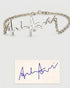 Personalize Your Handwritten Signature Bracelet -  Silver Bracelet by BLINGLANE
