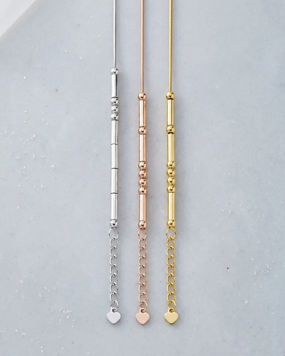 Personalize Your Morse Code Bracelet -  Fashion Bracelet by BLINGLANE