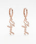 Personalize Your Name Earrings- Tailor -  Fashion Earrings by BLINGLANE