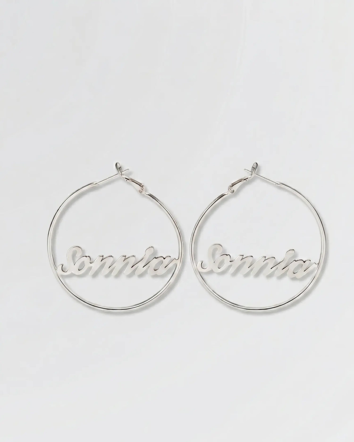 Personalize Your Name Hoop Earrings -  Fashion Earrings by BLINGLANE