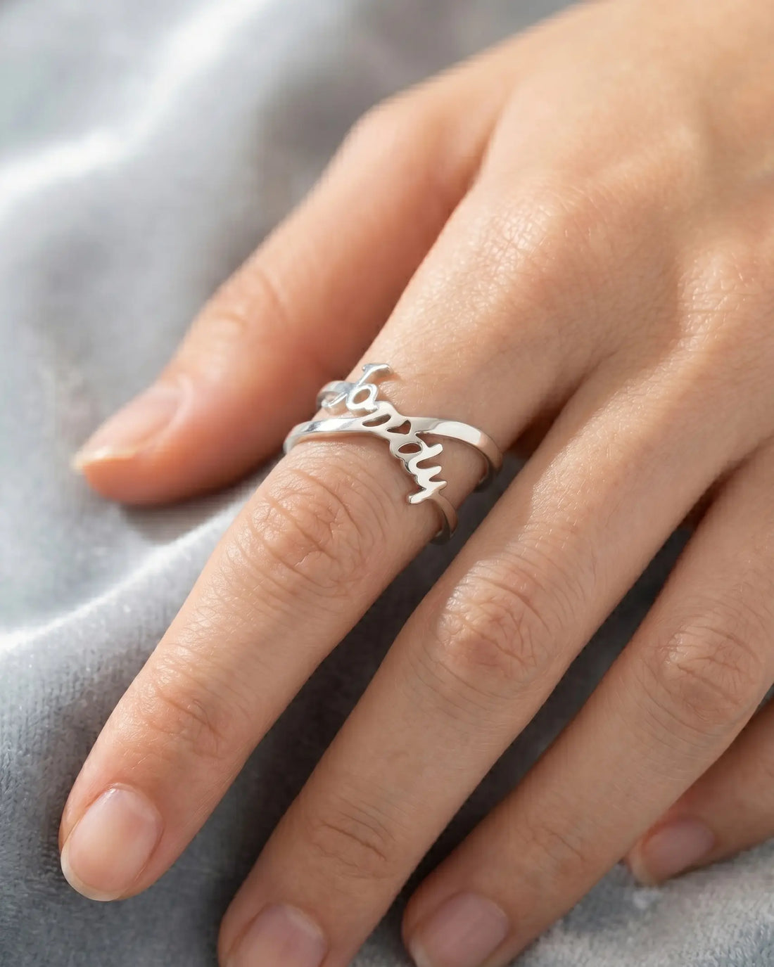Personalize Your Name Infinity Ring -  Fashion Ring by BLINGLANE